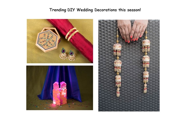 Trending DIY Wedding Decorations this season