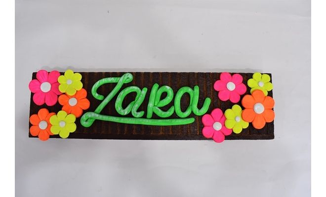 DIY Nameplate For Home