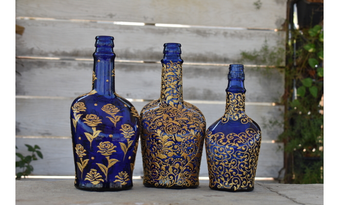 Floral Motifs Bottles