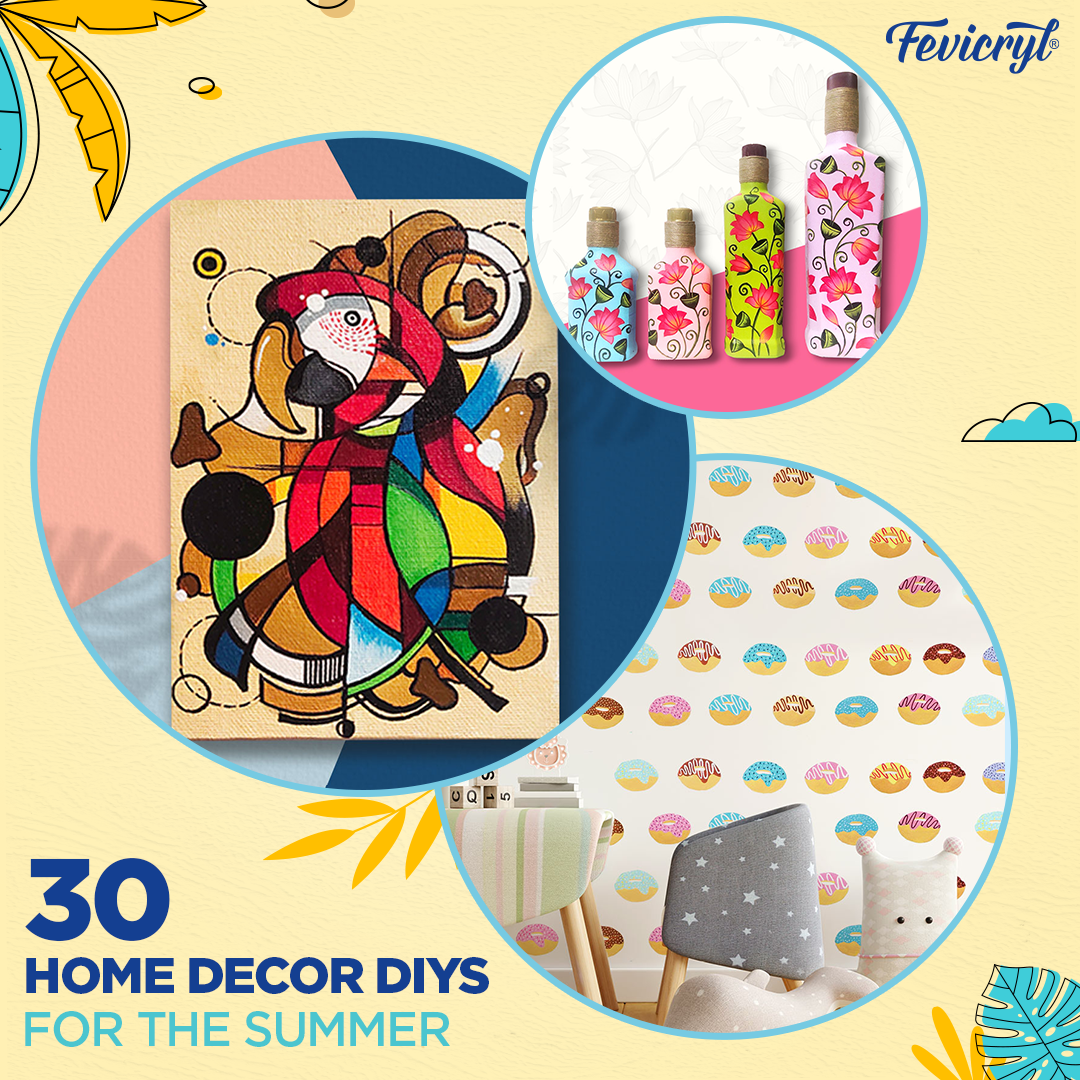 30 DIY Home décor ideas for summers