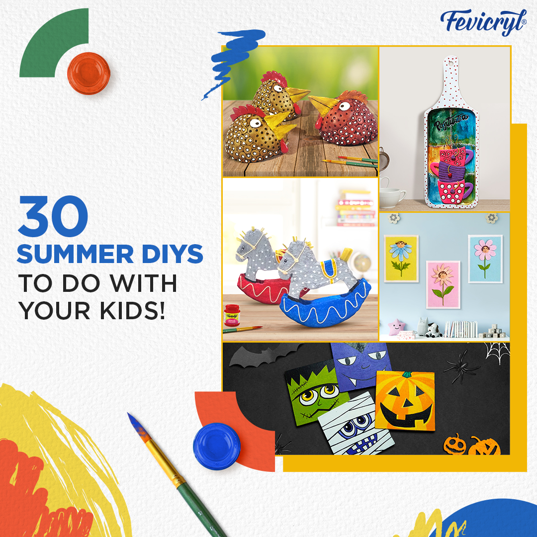 30 DIYs to do with your kids