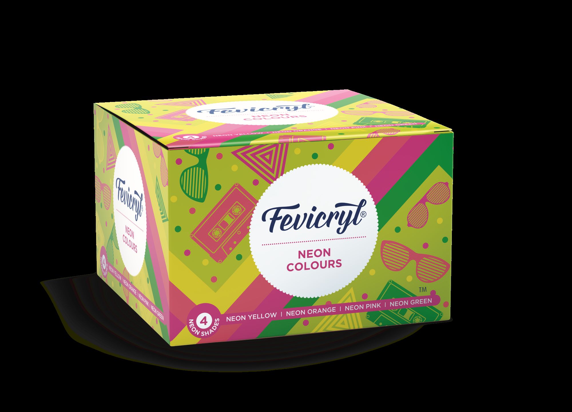 Fevicryl Neon Colour Kit