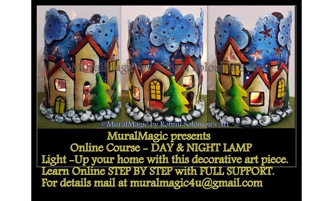 MuralMagic presents DAY and NIGHT LAMP