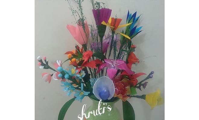 Flower making