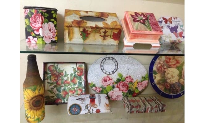 TISSUE DECOUPAGE WORKSHOP