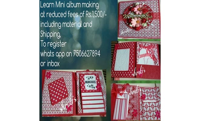 Online Mini Album making