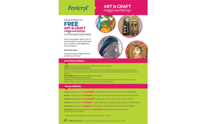 Kerala 27th August Mega Workshop