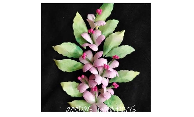 Paper flowers workshop