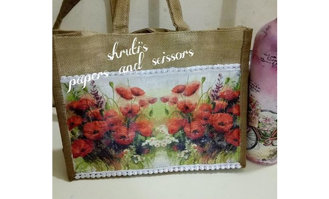 Fabric Decoupage