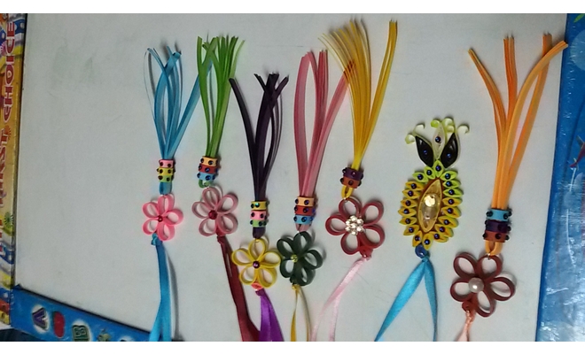 Quilled Rakhi Workshop