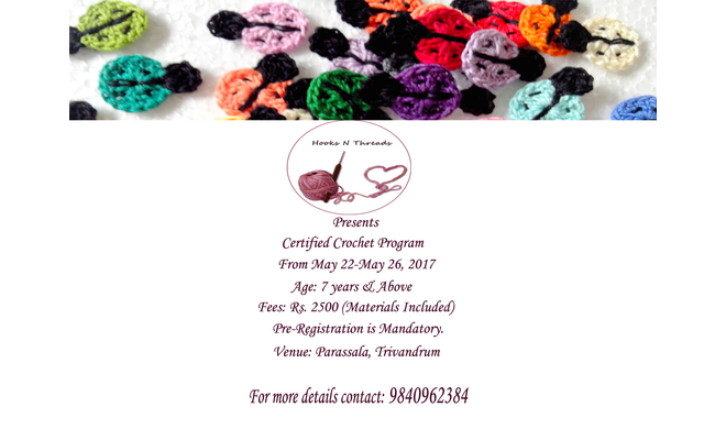 Certified Crochet Program