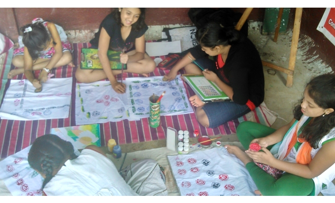 Creative Fabric Painting