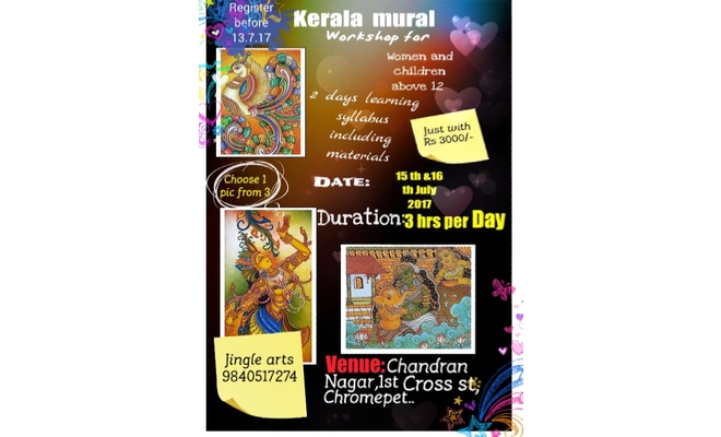 KERALA MURAL WORKSHOP