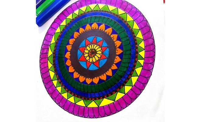 Mandala and Diya decoration workshop