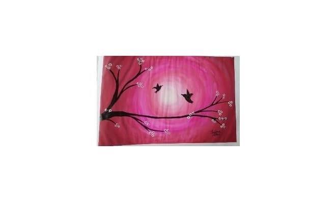 Canvas painting workshop