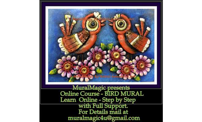 MuralMagic presents BIRD MURAL