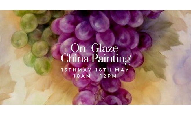 On Glaze China Painting