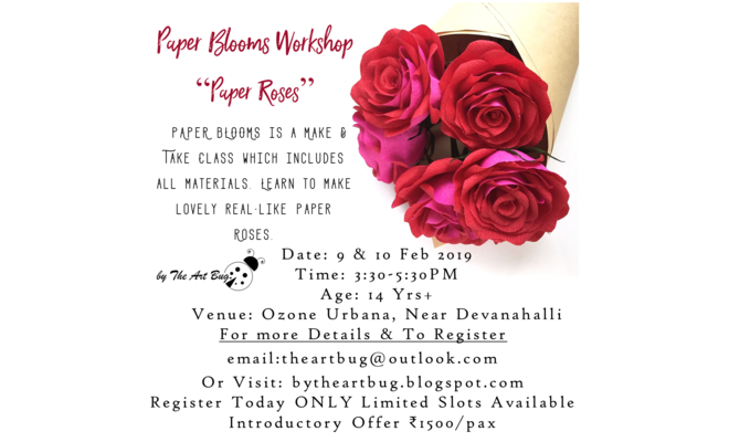 Crepe Paper Roses