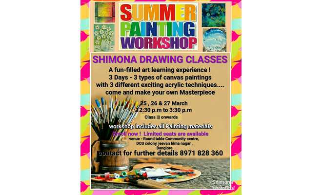 Summer painting workshop