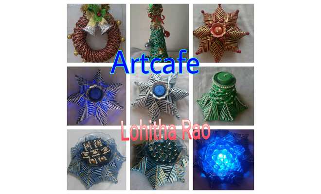 DECORATIVE ARTICALS FROM NEWSPAPER