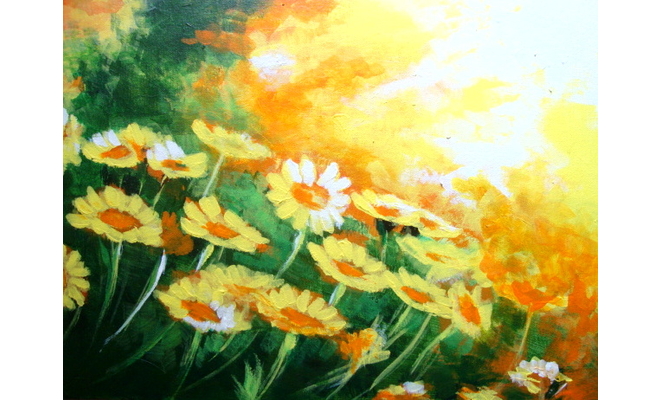 FUN WITH COLORS Acrylic on Canvas Boards…………