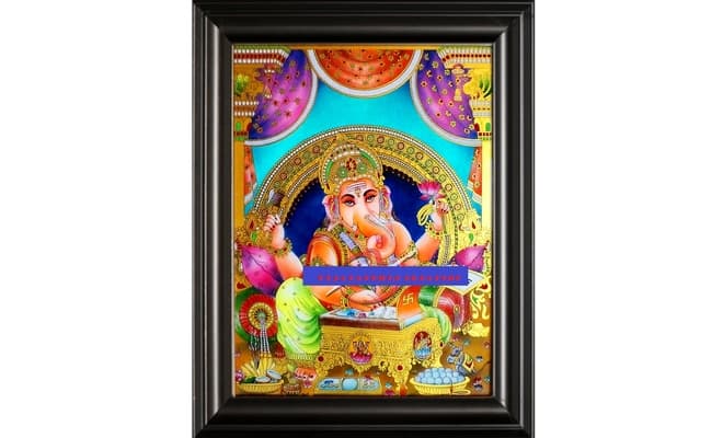 Reverse Glass Tanjore art painting