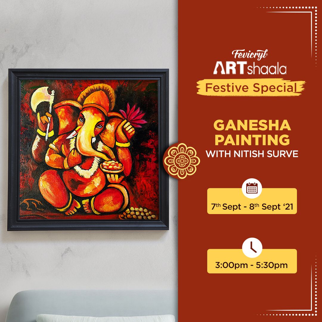 Lord Ganesha Painting