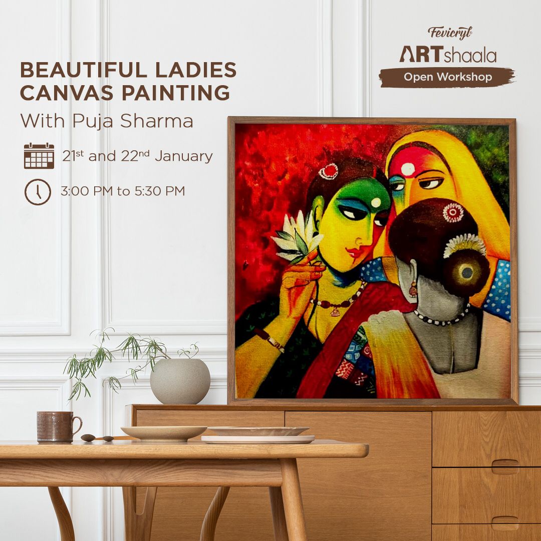 Beautiful Ladies Canvas Painting