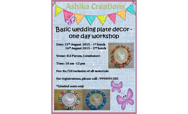 Wedding Plate Decor