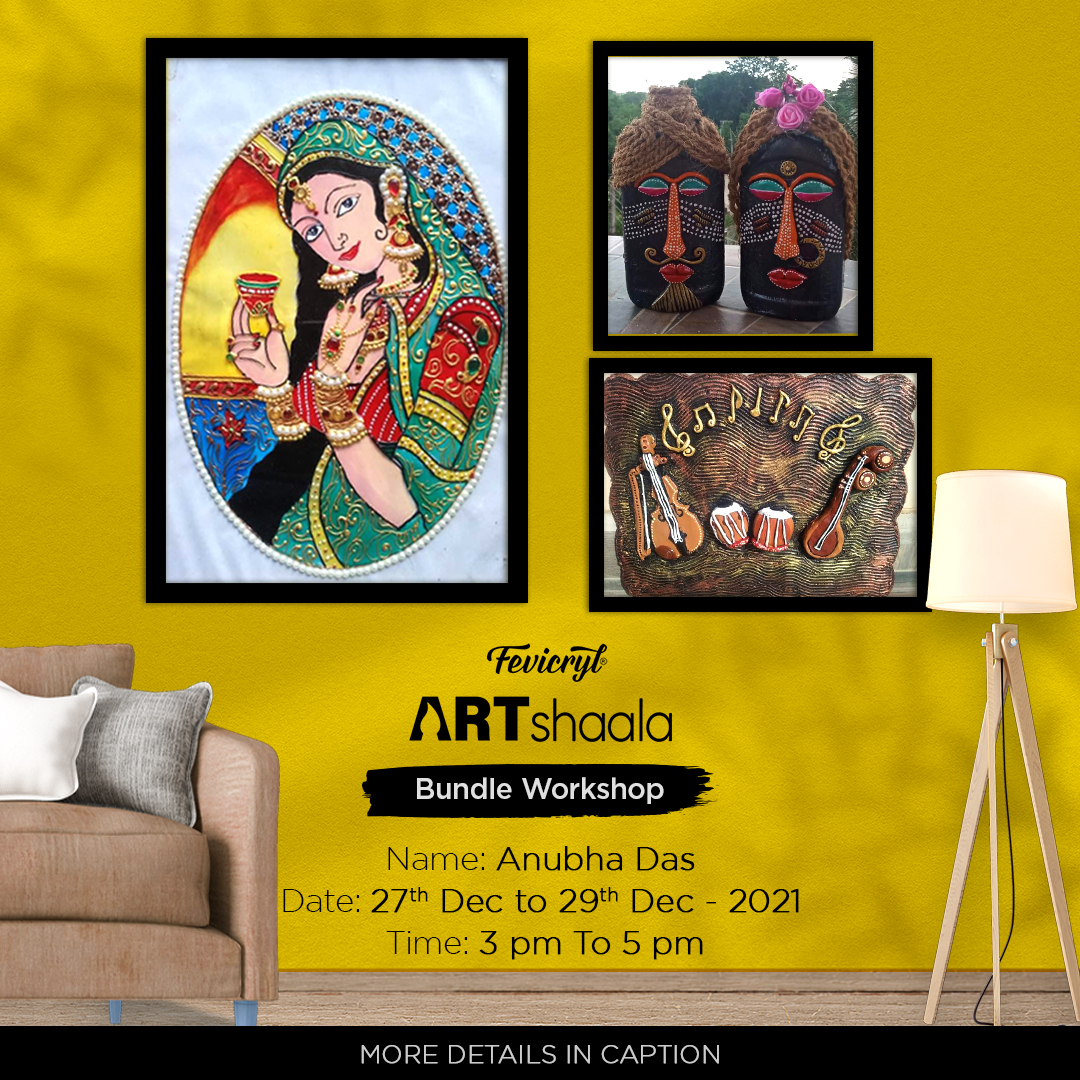 Tribal Art, Meenakari Painting and Musical Instruments