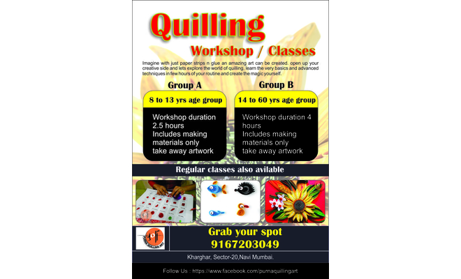 Paper Quilling workshop